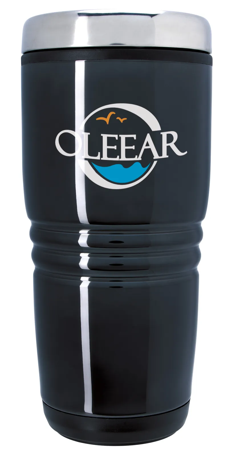 Rolling Ridges Tumbler Stainless Steel Slider Lid - 15 oz - product view 2