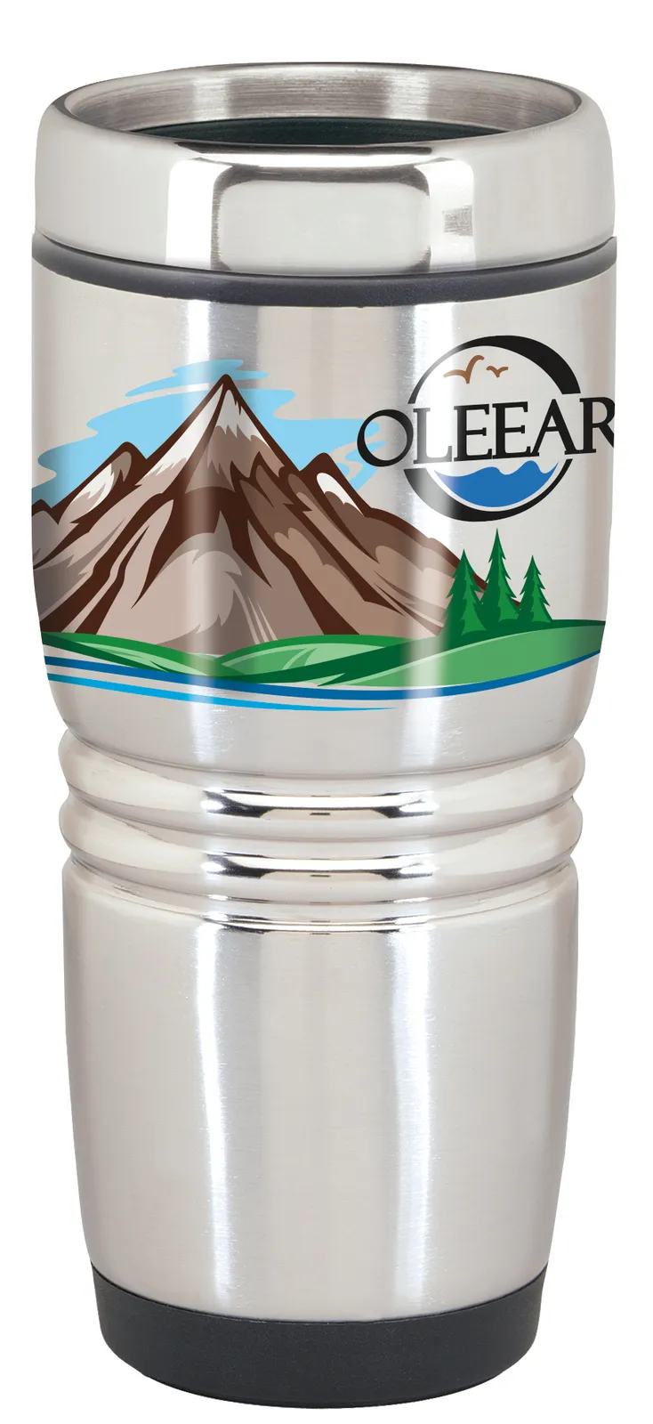 Rolling Ridges Tumbler Stainless Steel Slider Lid - 15 oz - product view 5