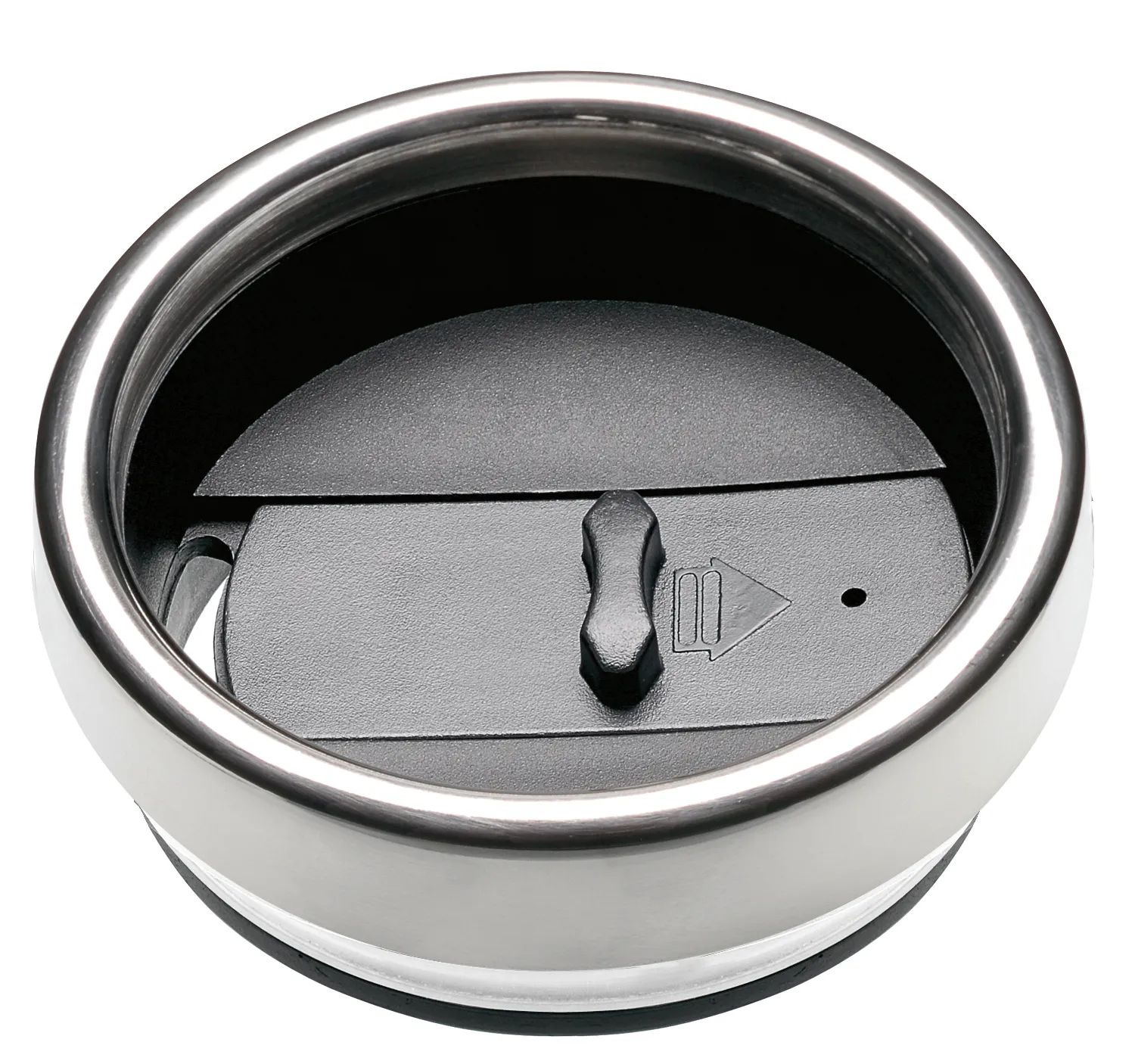 Rolling Ridges Tumbler Stainless Steel Slider Lid - 15 oz - product view 6