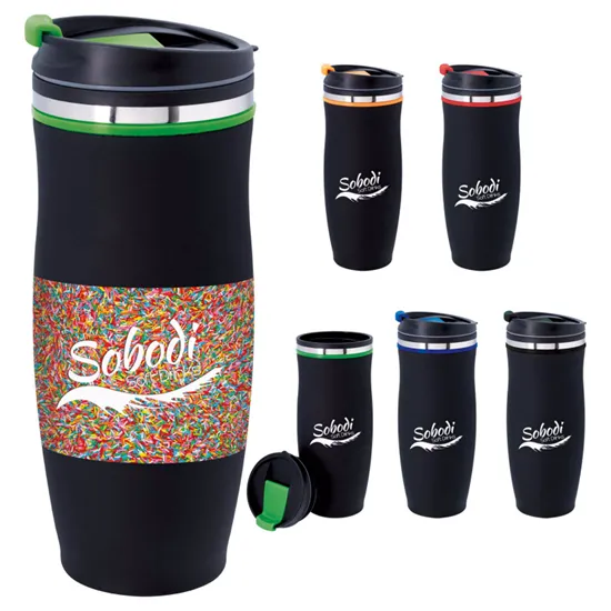 Charles Tumbler Matte Black Stainless Steel - 18 oz