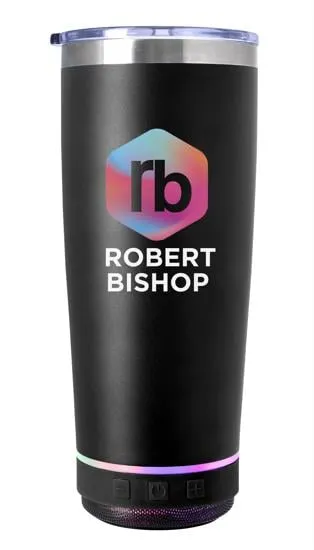 Tumbler Wireless Speaker Bottom Vacuum Steel - 20 oz