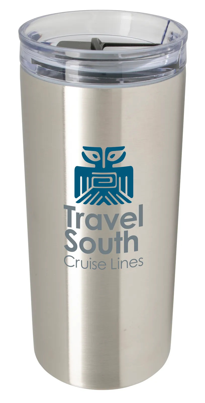 Insulated Tumbler with Slider Lid Stainless Steel - 18 oz - product view 4