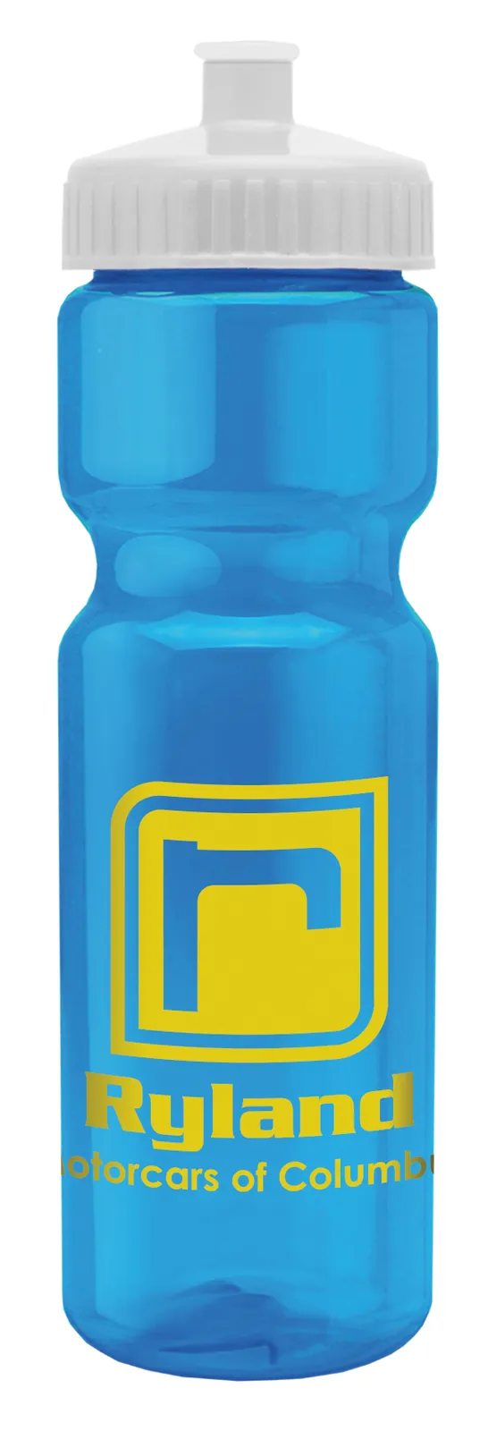 Sport Water Bottle Transparent Contoured Grip - 28 oz - product view 3