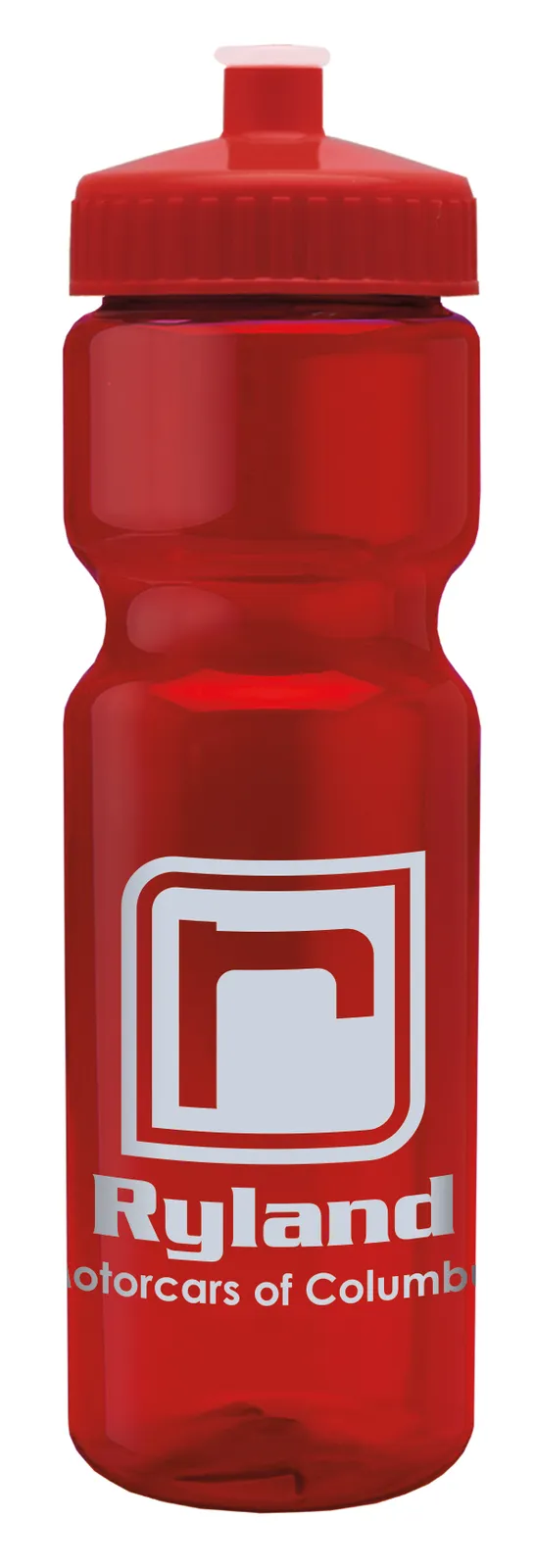 Sport Water Bottle Transparent Contoured Grip - 28 oz - product view 7