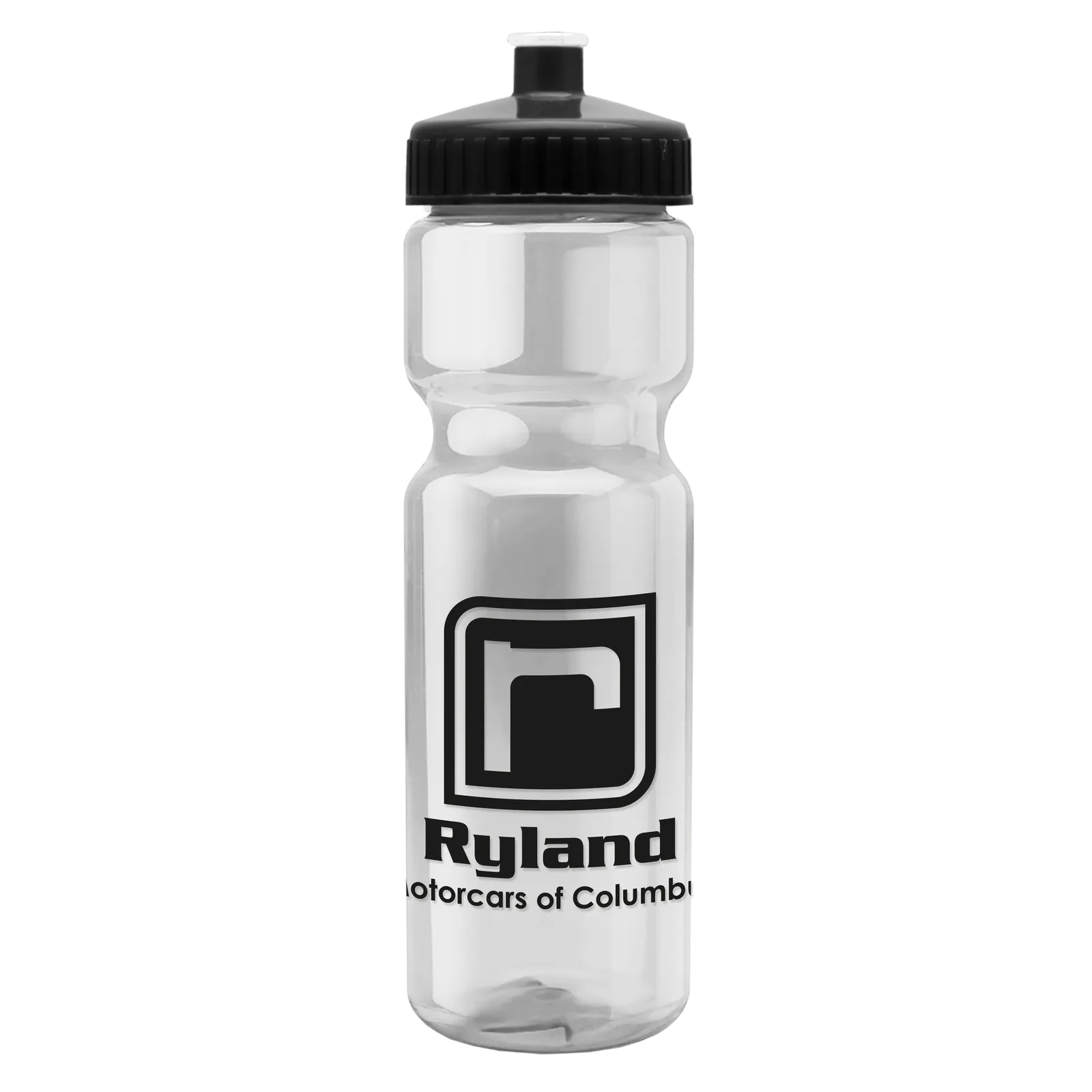 Sport Water Bottle Transparent Contoured Grip - 28 oz - product view 12