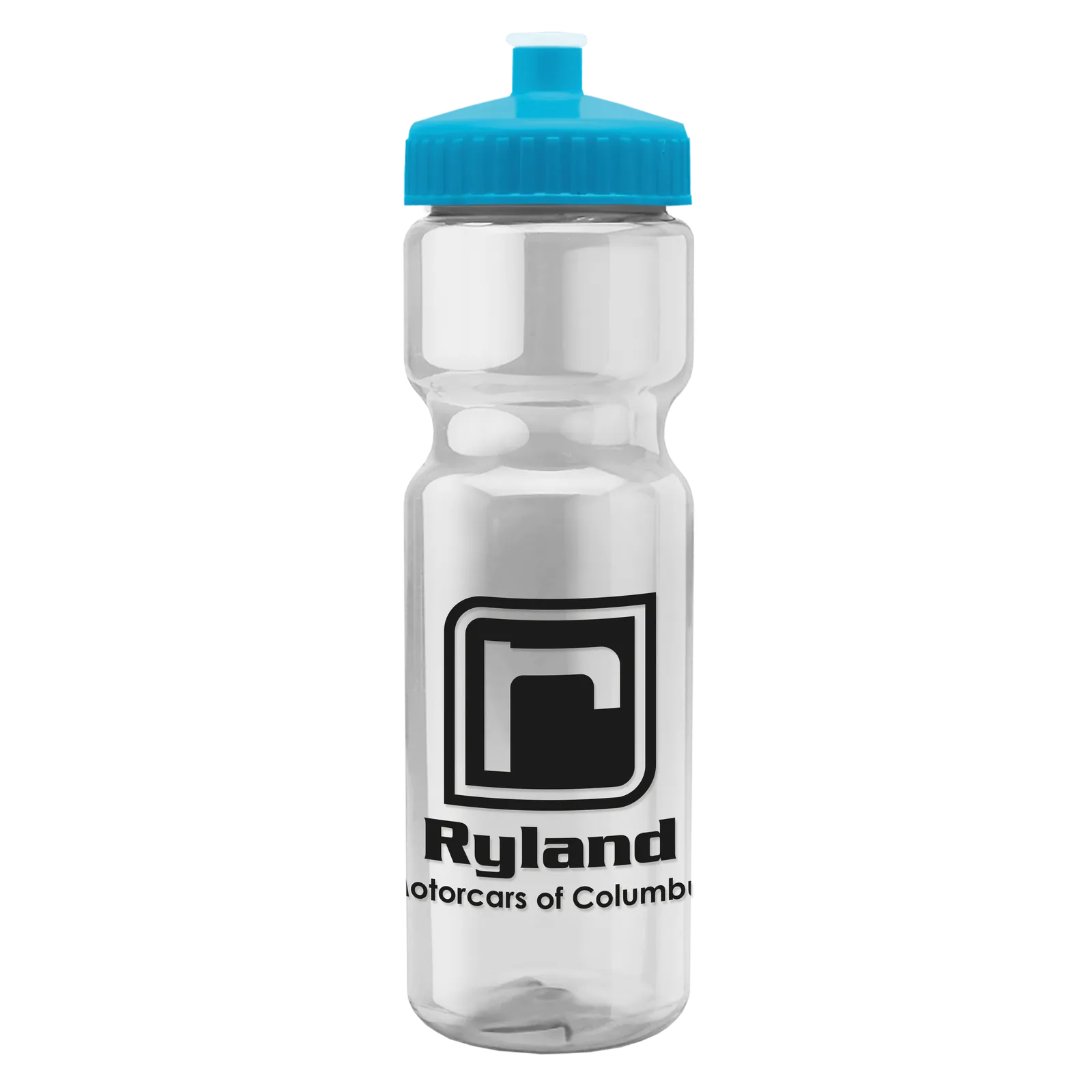 Sport Water Bottle Transparent Contoured Grip - 28 oz - product view 13