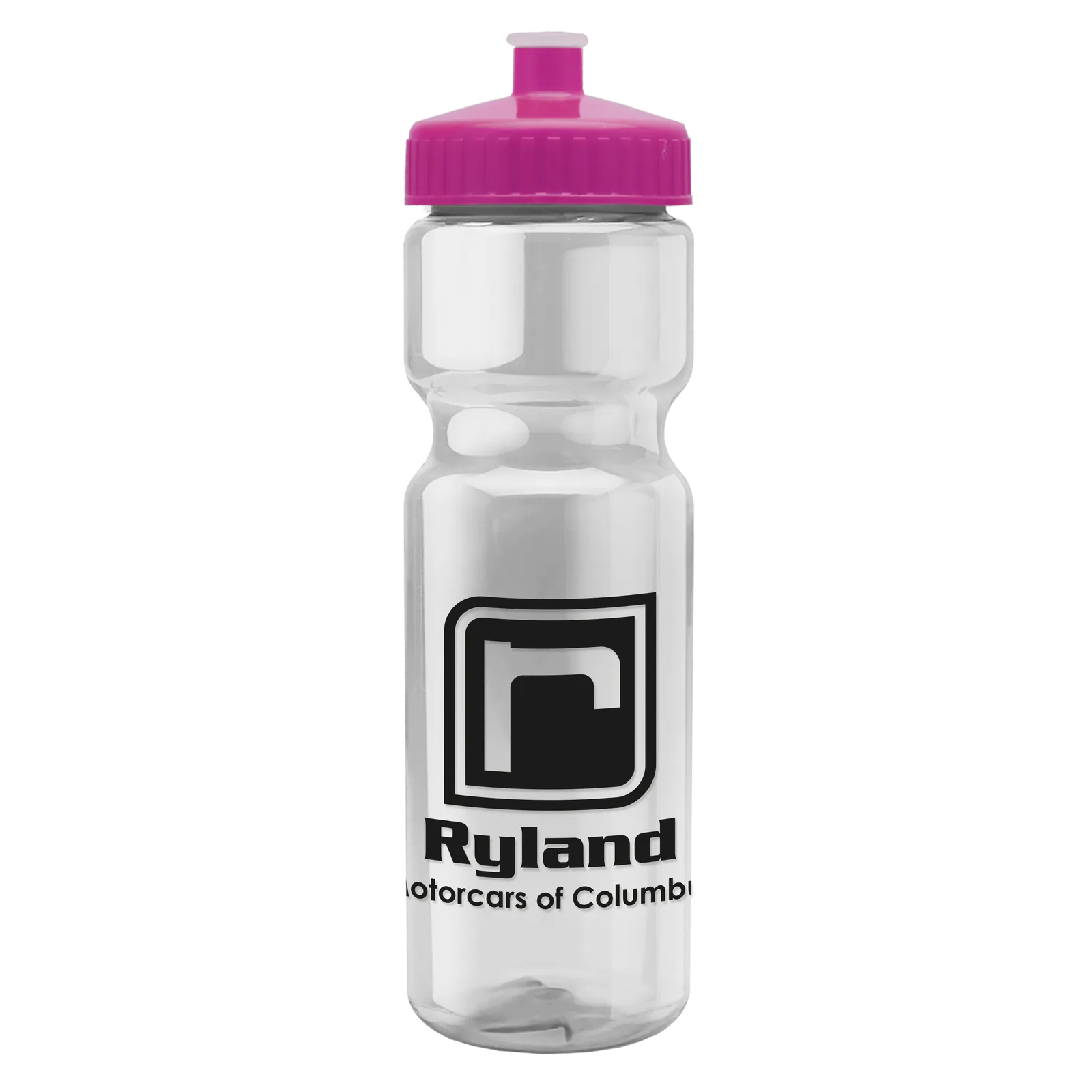 Sport Water Bottle Transparent Contoured Grip - 28 oz - product view 15