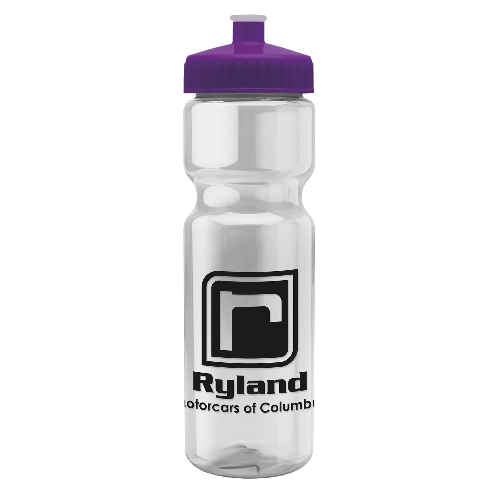 Sport Water Bottle Transparent Contoured Grip - 28 oz - product view 22