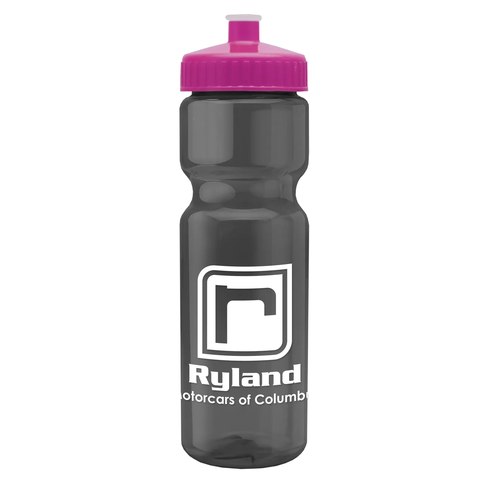 Sport Water Bottle Transparent Contoured Grip - 28 oz - product view 28