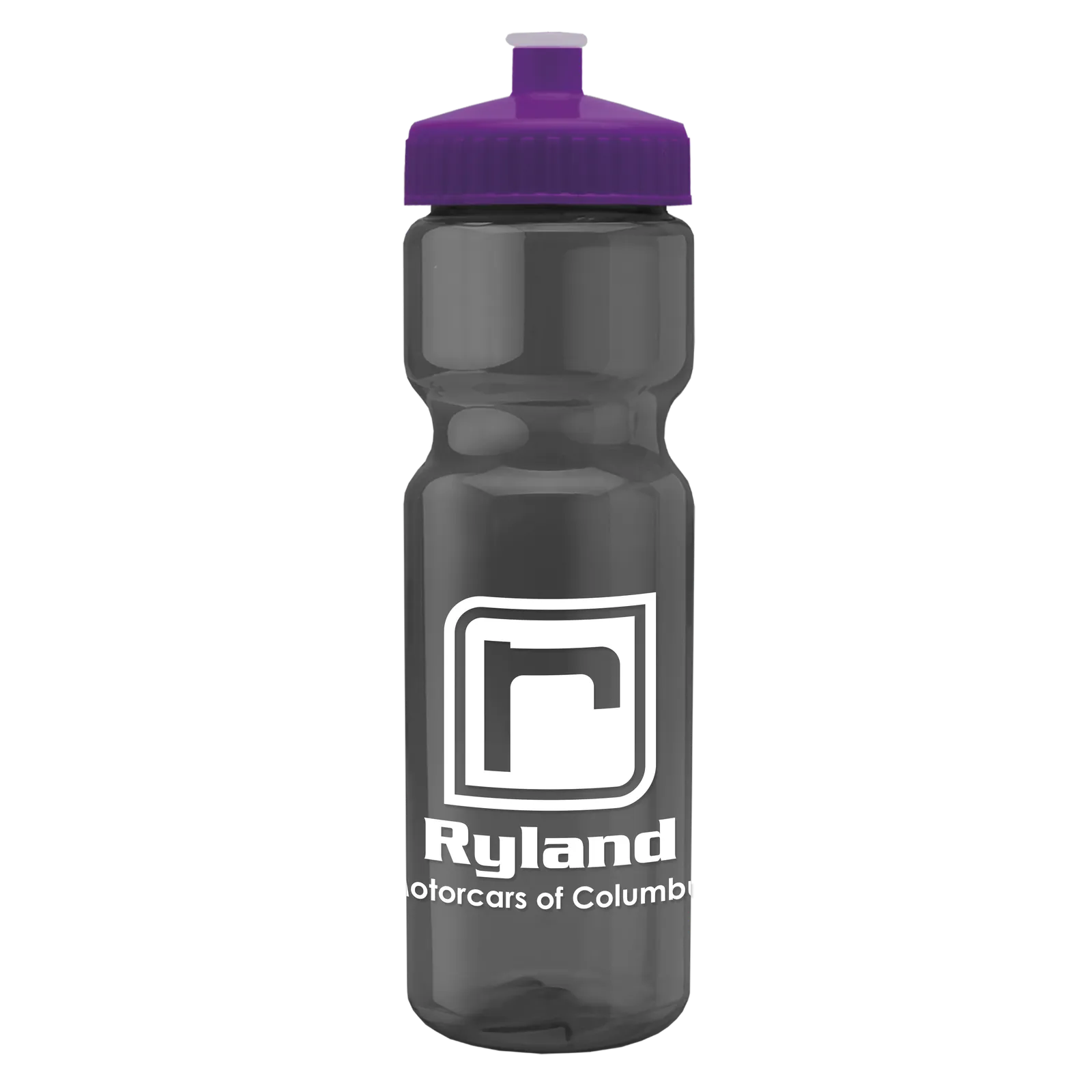 Sport Water Bottle Transparent Contoured Grip - 28 oz - product view 35