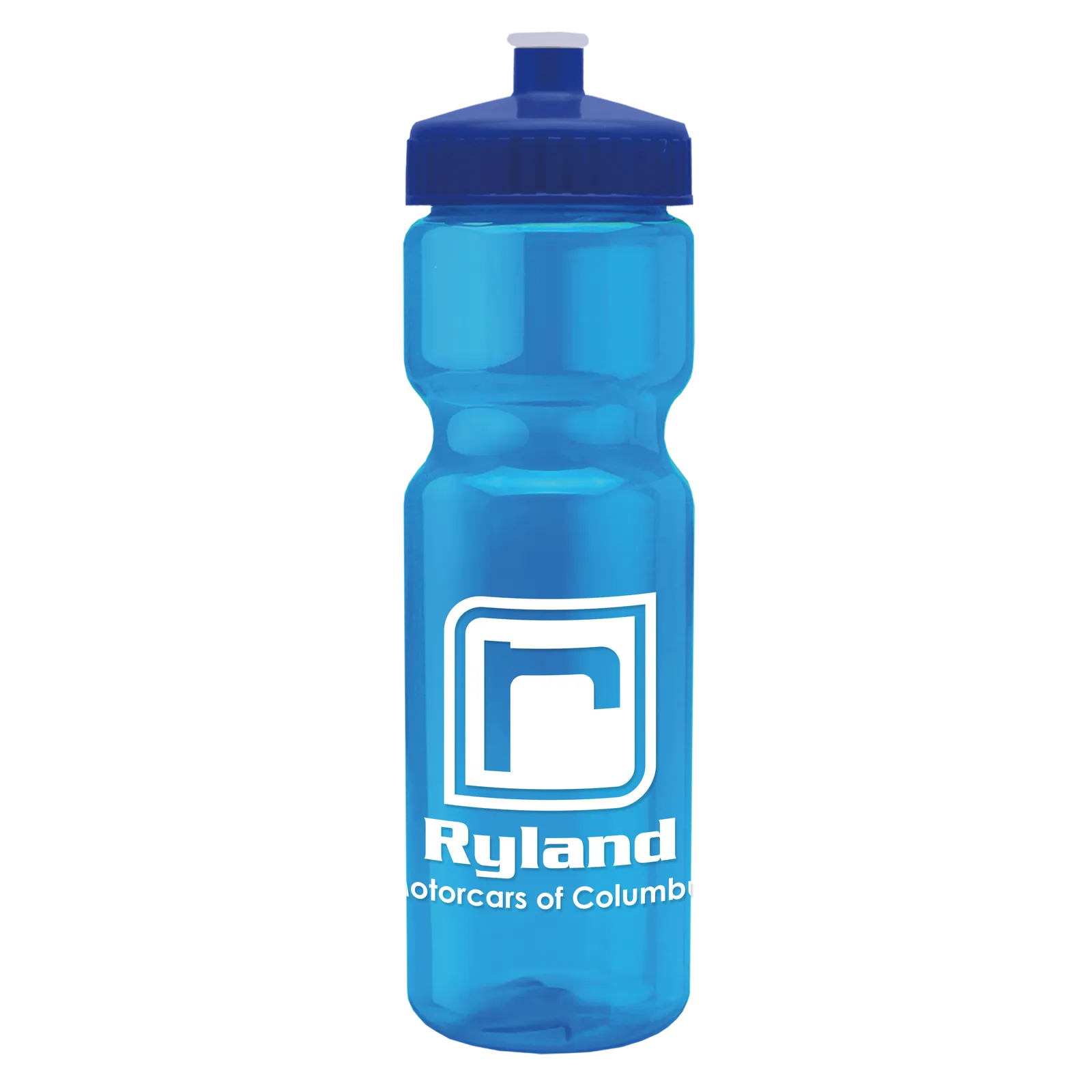 Sport Water Bottle Transparent Contoured Grip - 28 oz - product view 46