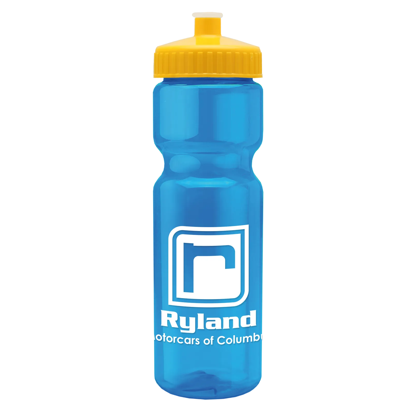 Sport Water Bottle Transparent Contoured Grip - 28 oz - product view 50