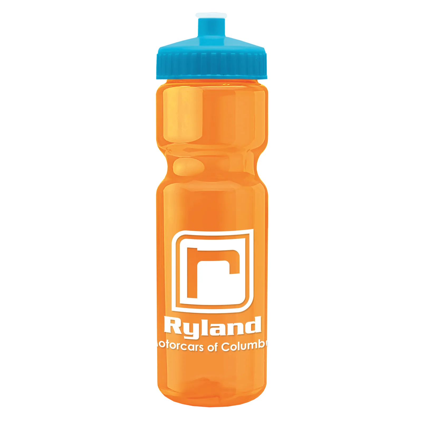 Sport Water Bottle Transparent Contoured Grip - 28 oz - product view 78