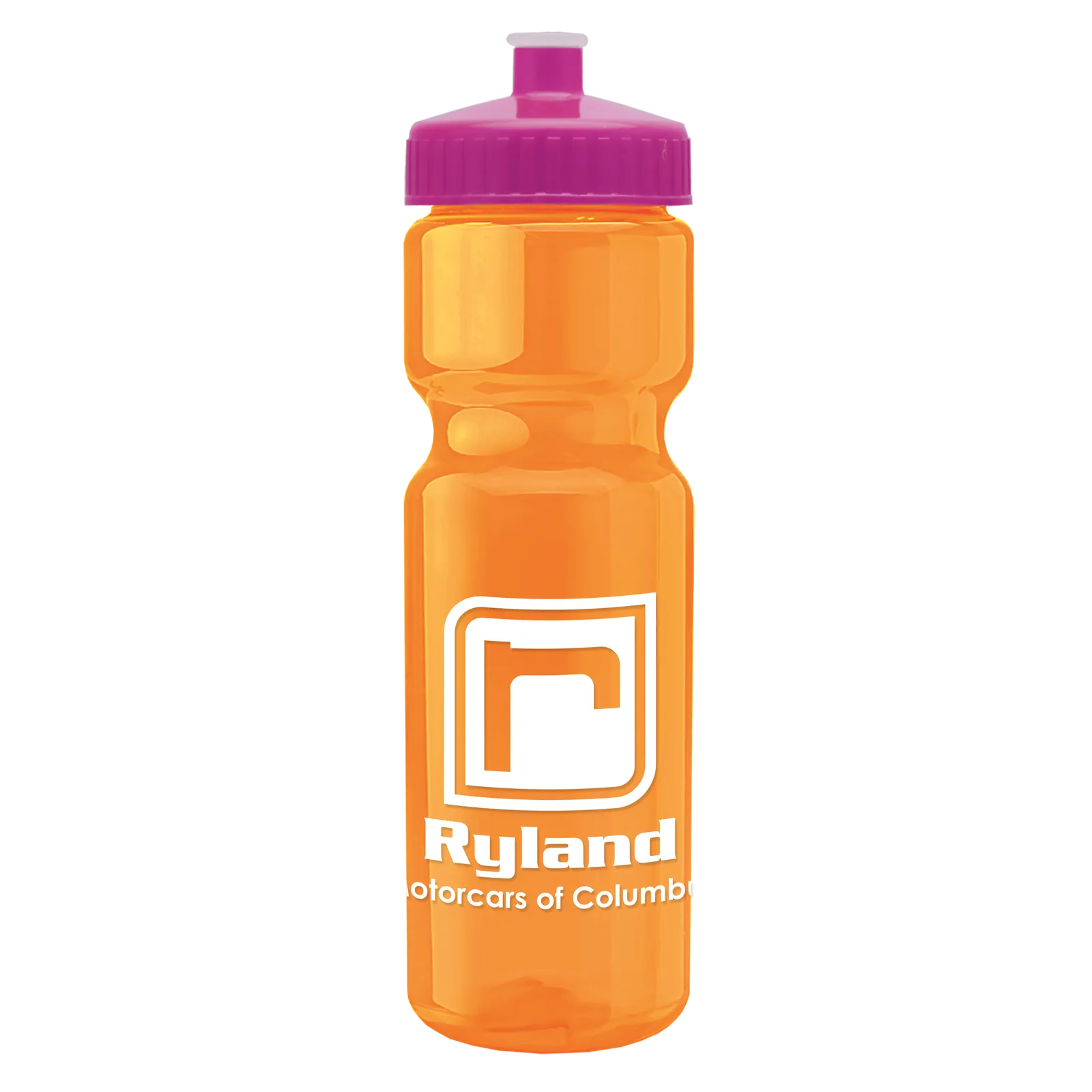 Sport Water Bottle Transparent Contoured Grip - 28 oz - product view 80