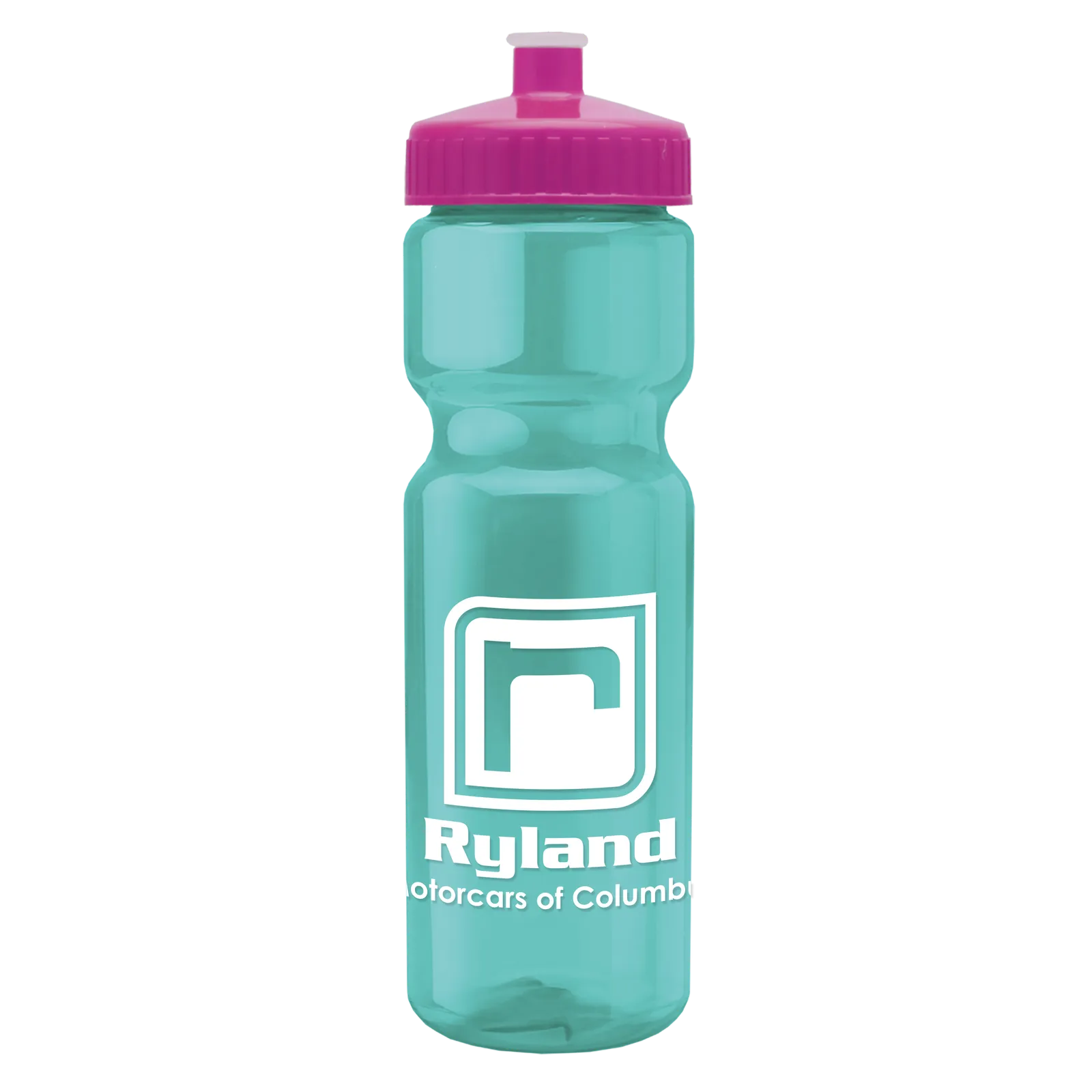 Sport Water Bottle Transparent Contoured Grip - 28 oz - product view 106