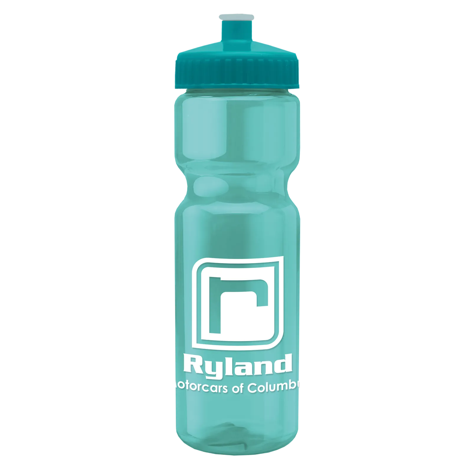 Sport Water Bottle Transparent Contoured Grip - 28 oz - product view 112