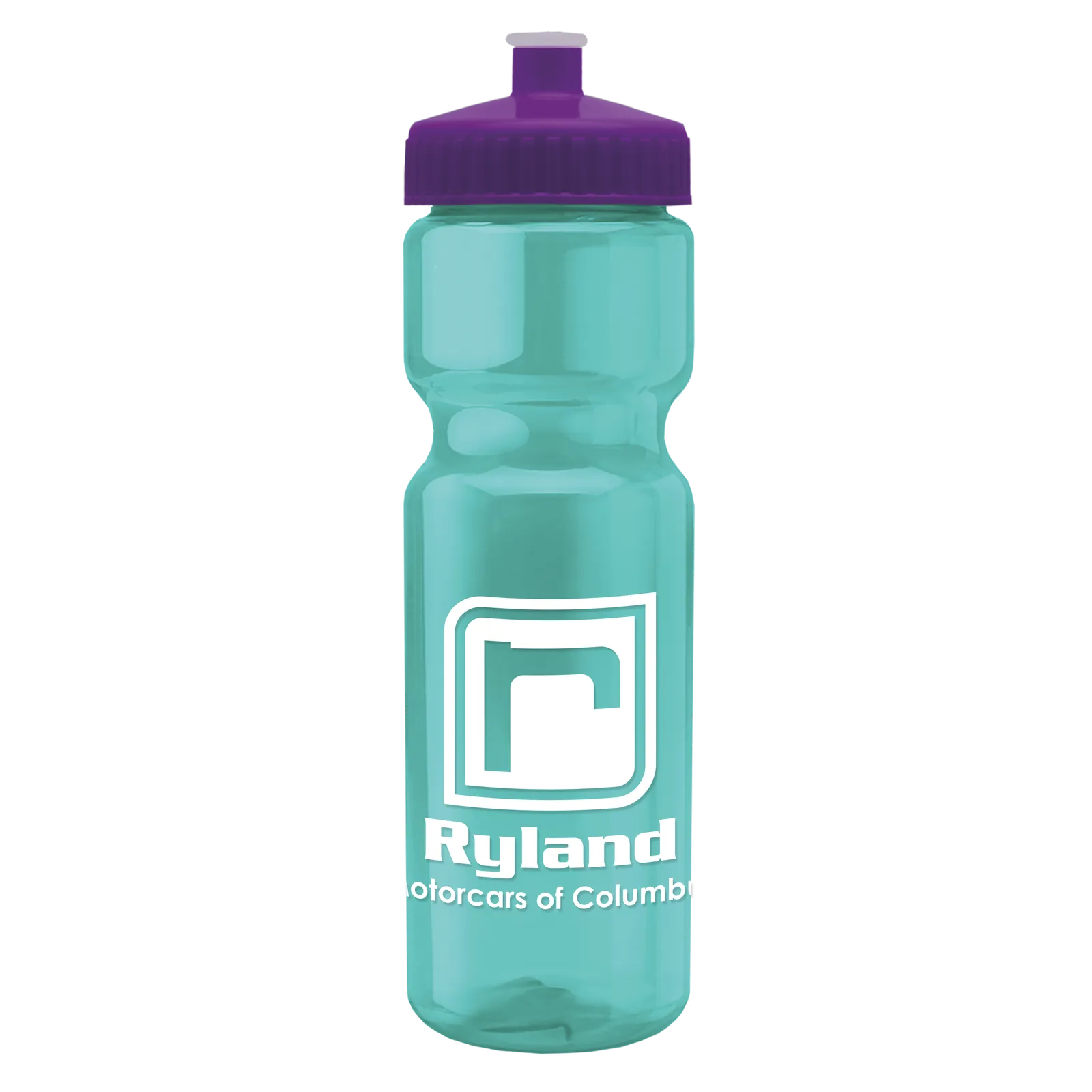 Sport Water Bottle Transparent Contoured Grip - 28 oz - product view 113