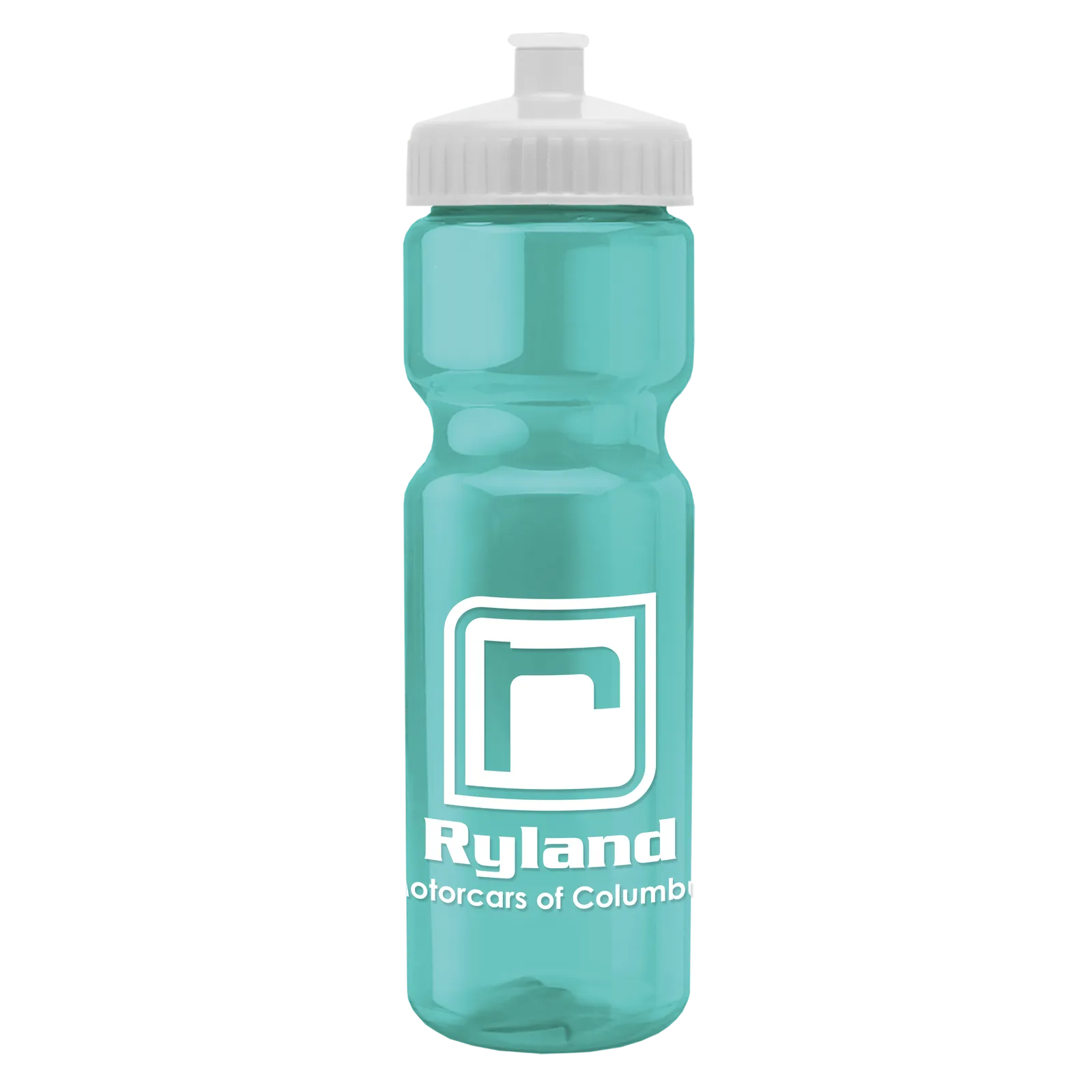 Sport Water Bottle Transparent Contoured Grip - 28 oz - product view 114