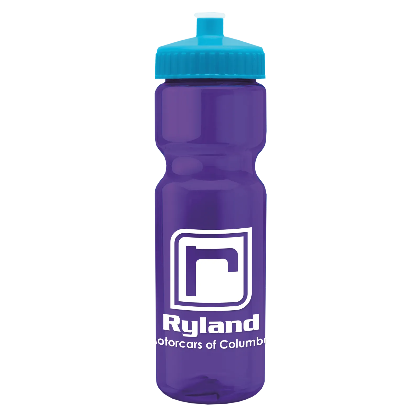 Sport Water Bottle Transparent Contoured Grip - 28 oz - product view 117