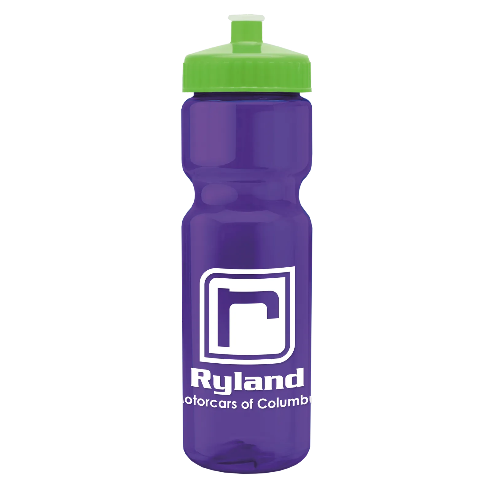 Sport Water Bottle Transparent Contoured Grip - 28 oz - product view 120