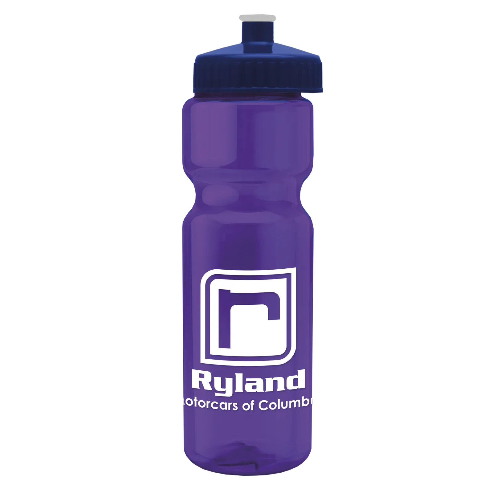 Sport Water Bottle Transparent Contoured Grip - 28 oz - product view 121