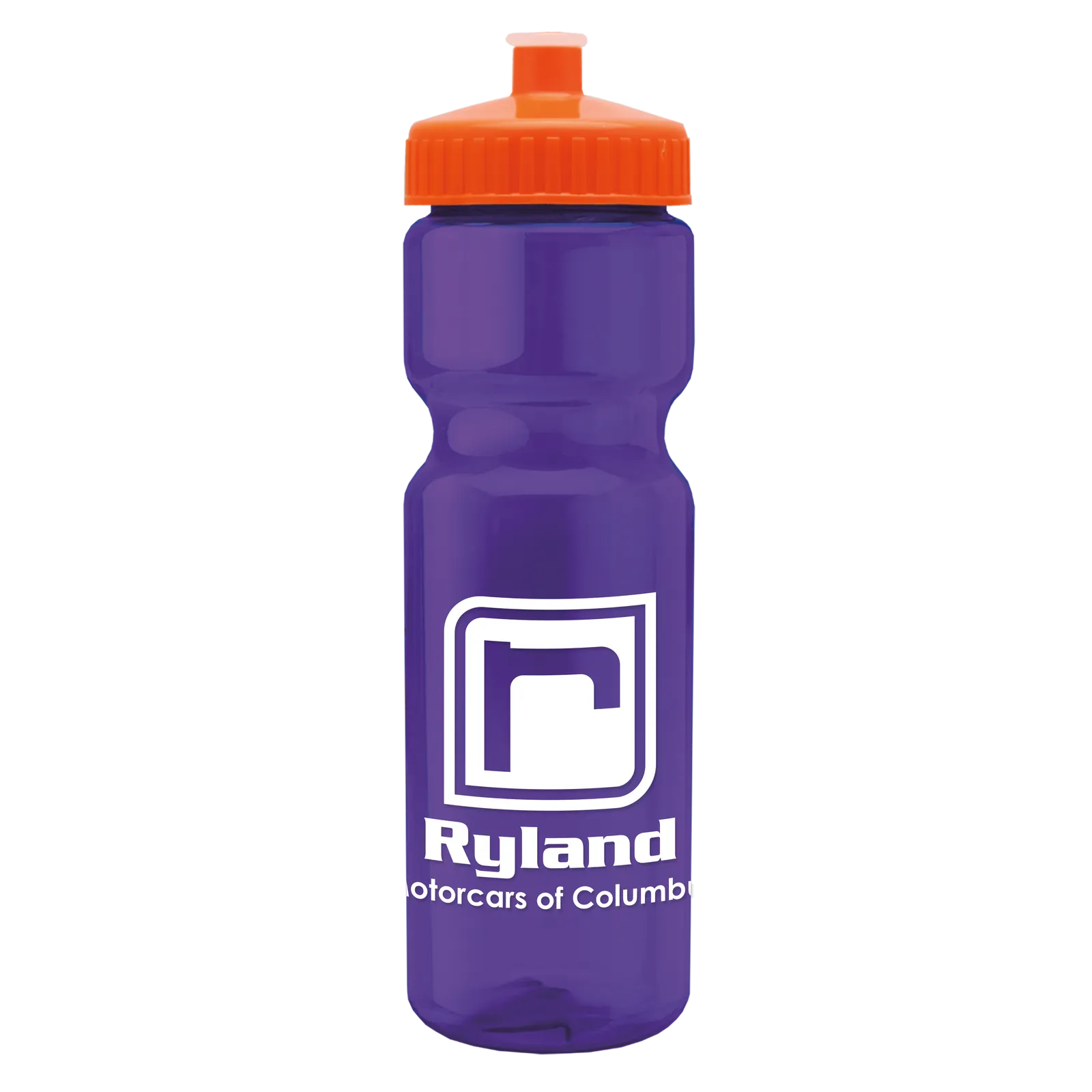 Sport Water Bottle Transparent Contoured Grip - 28 oz - product view 122