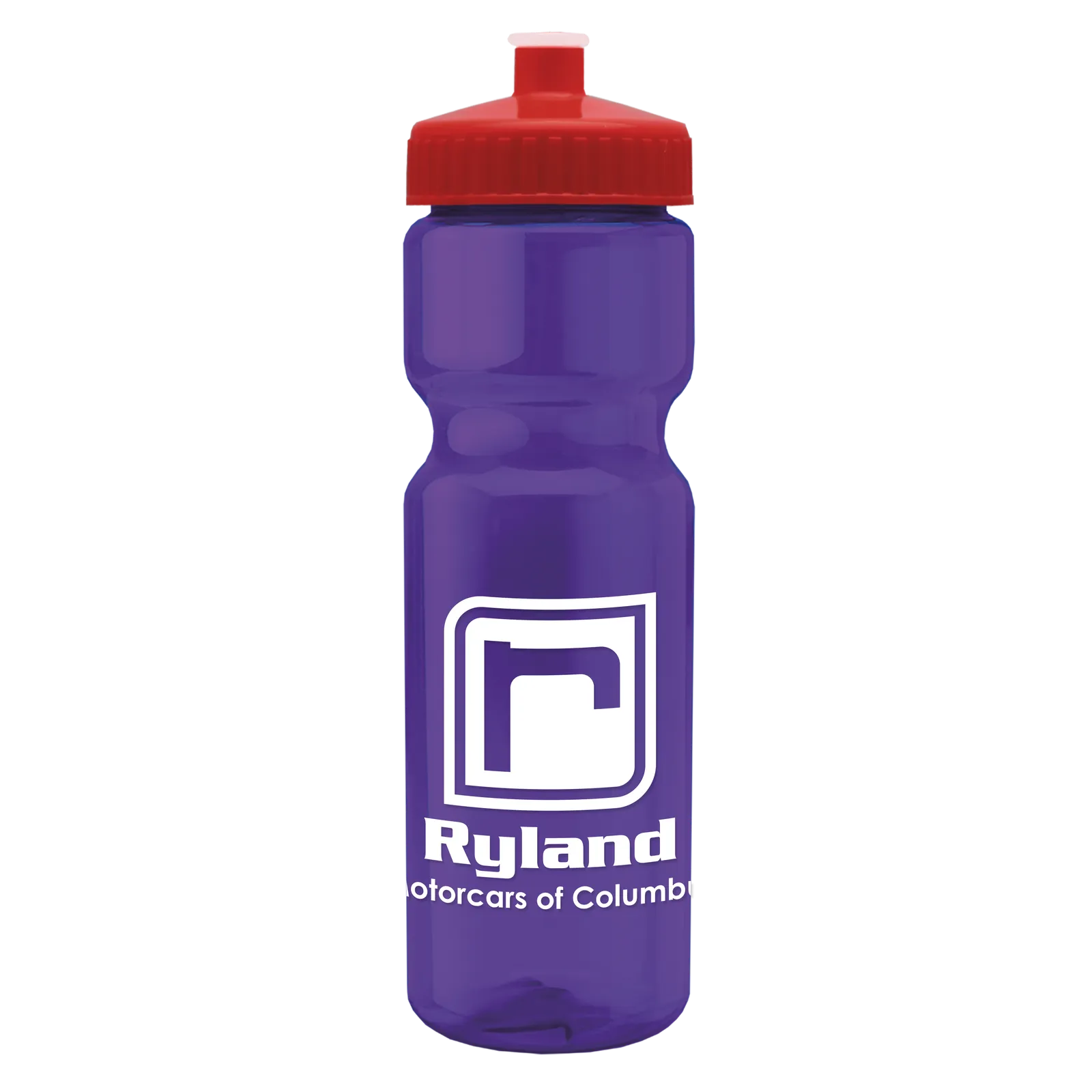 Sport Water Bottle Transparent Contoured Grip - 28 oz - product view 123