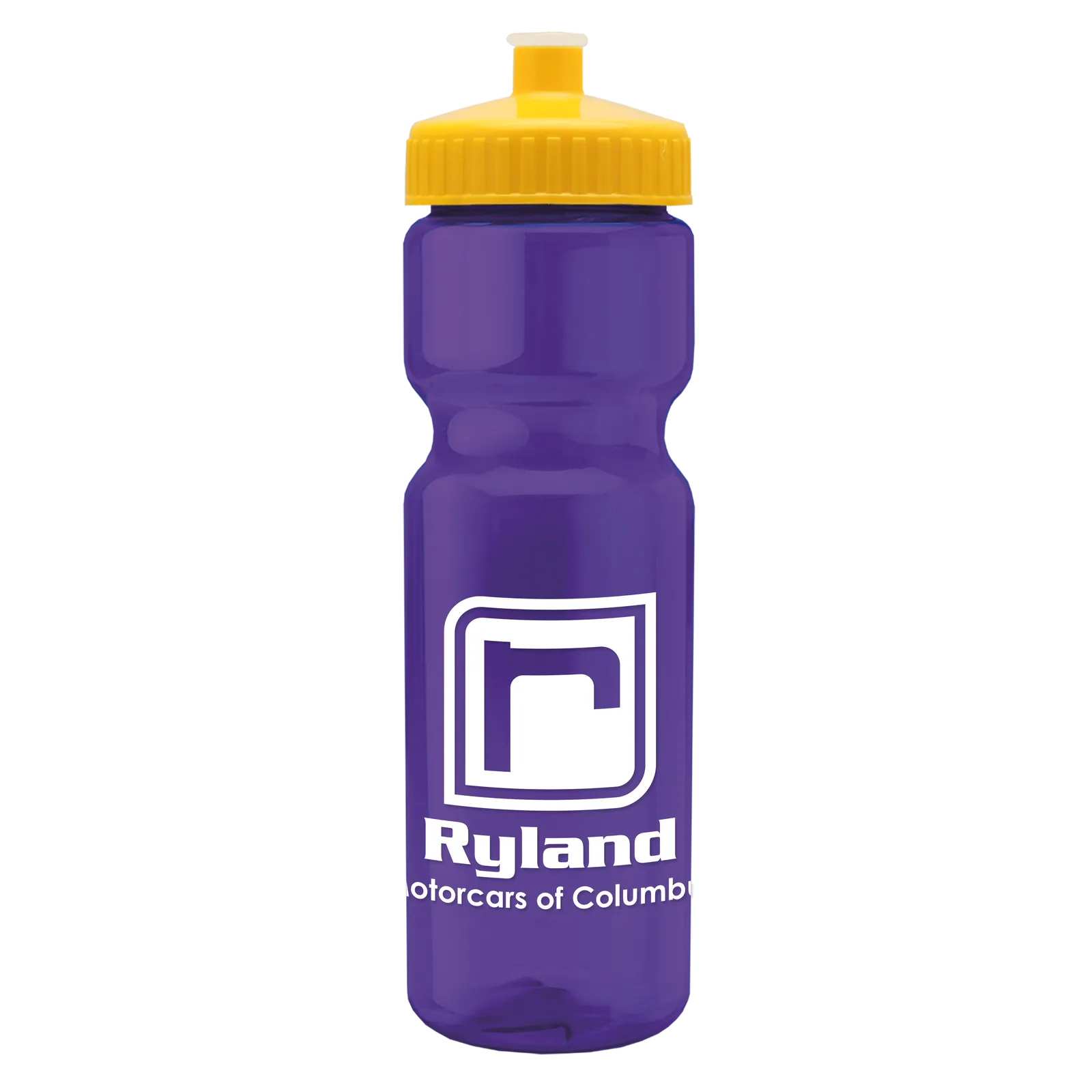 Sport Water Bottle Transparent Contoured Grip - 28 oz - product view 128