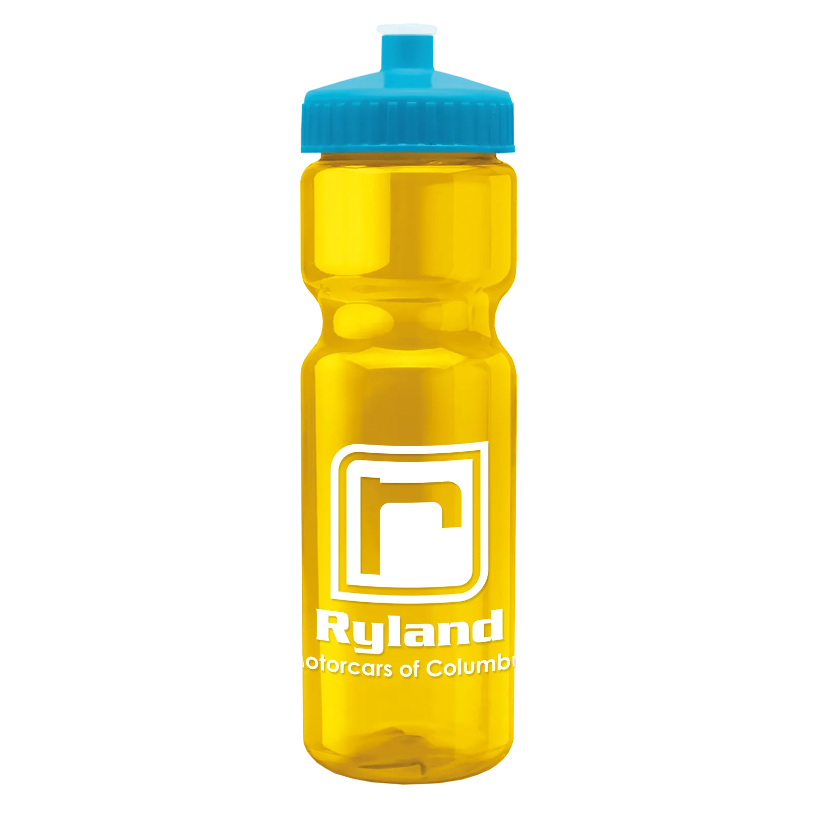 Sport Water Bottle Transparent Contoured Grip - 28 oz - product view 130