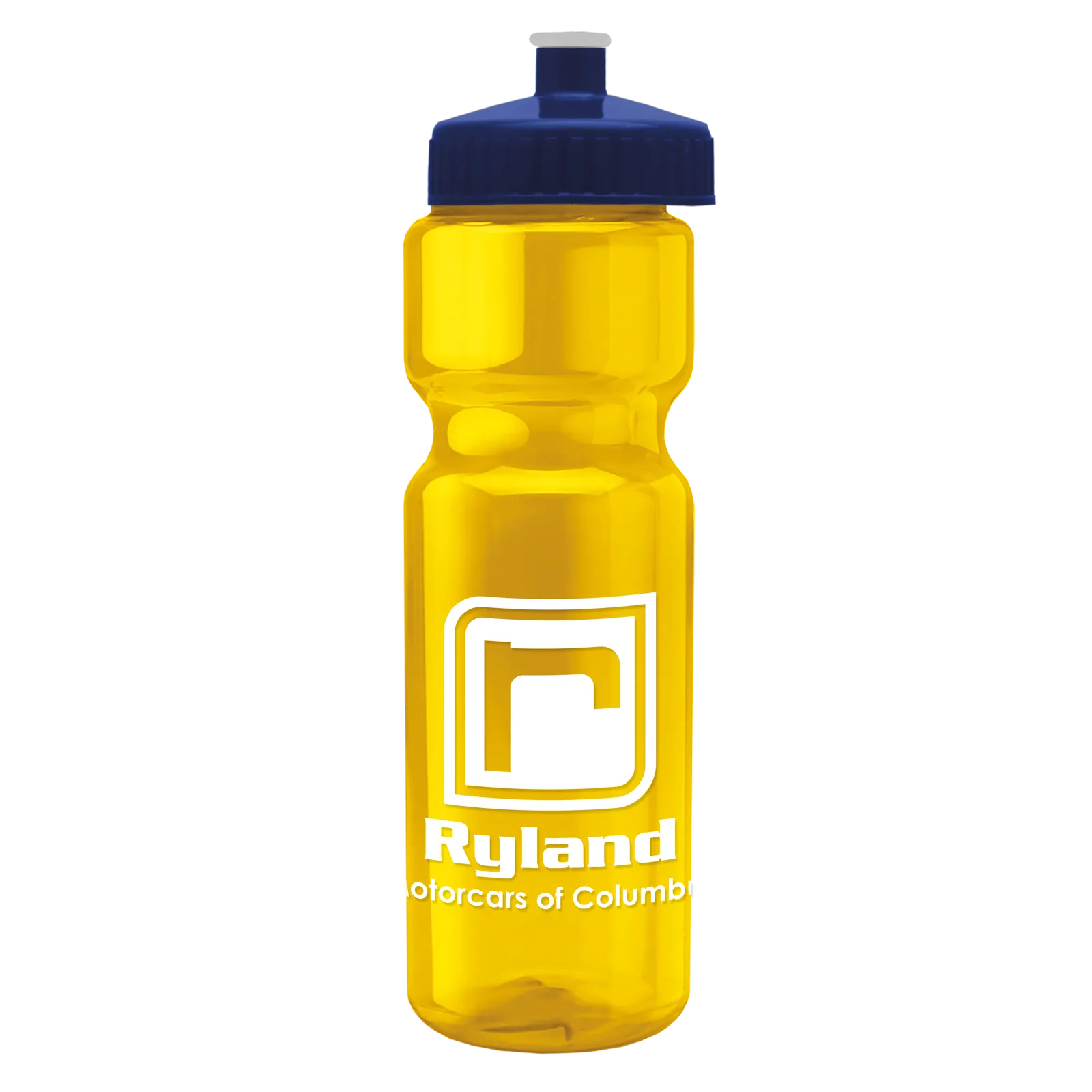 Sport Water Bottle Transparent Contoured Grip - 28 oz - product view 134