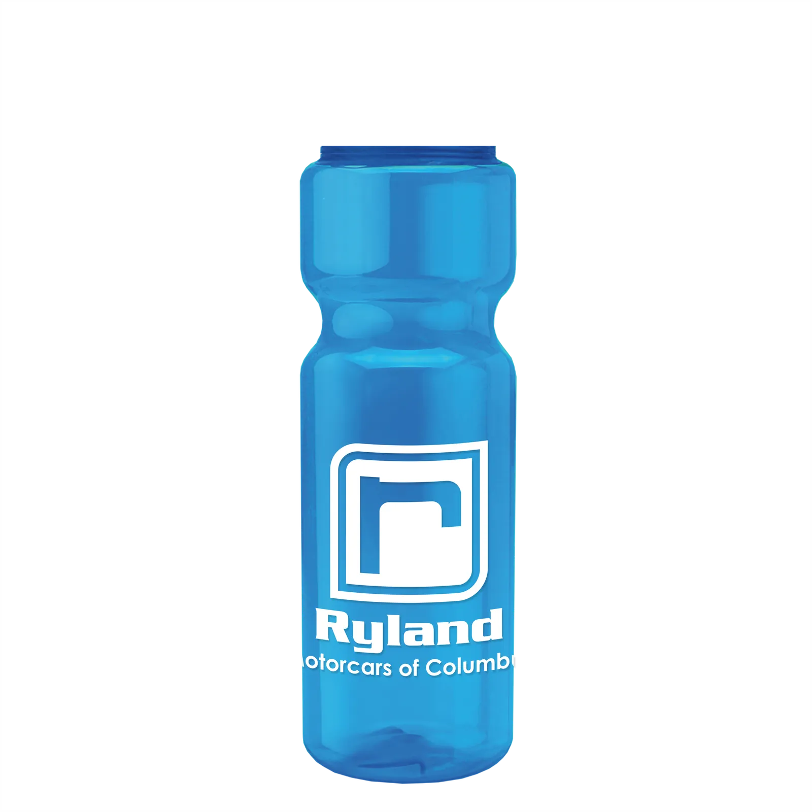 Sport Water Bottle Transparent Contoured Grip - 28 oz - product view 144