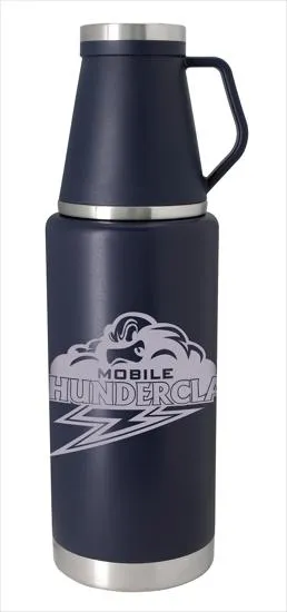 Vacuum Thermos Bottle with Cup Handle Large - 51 oz