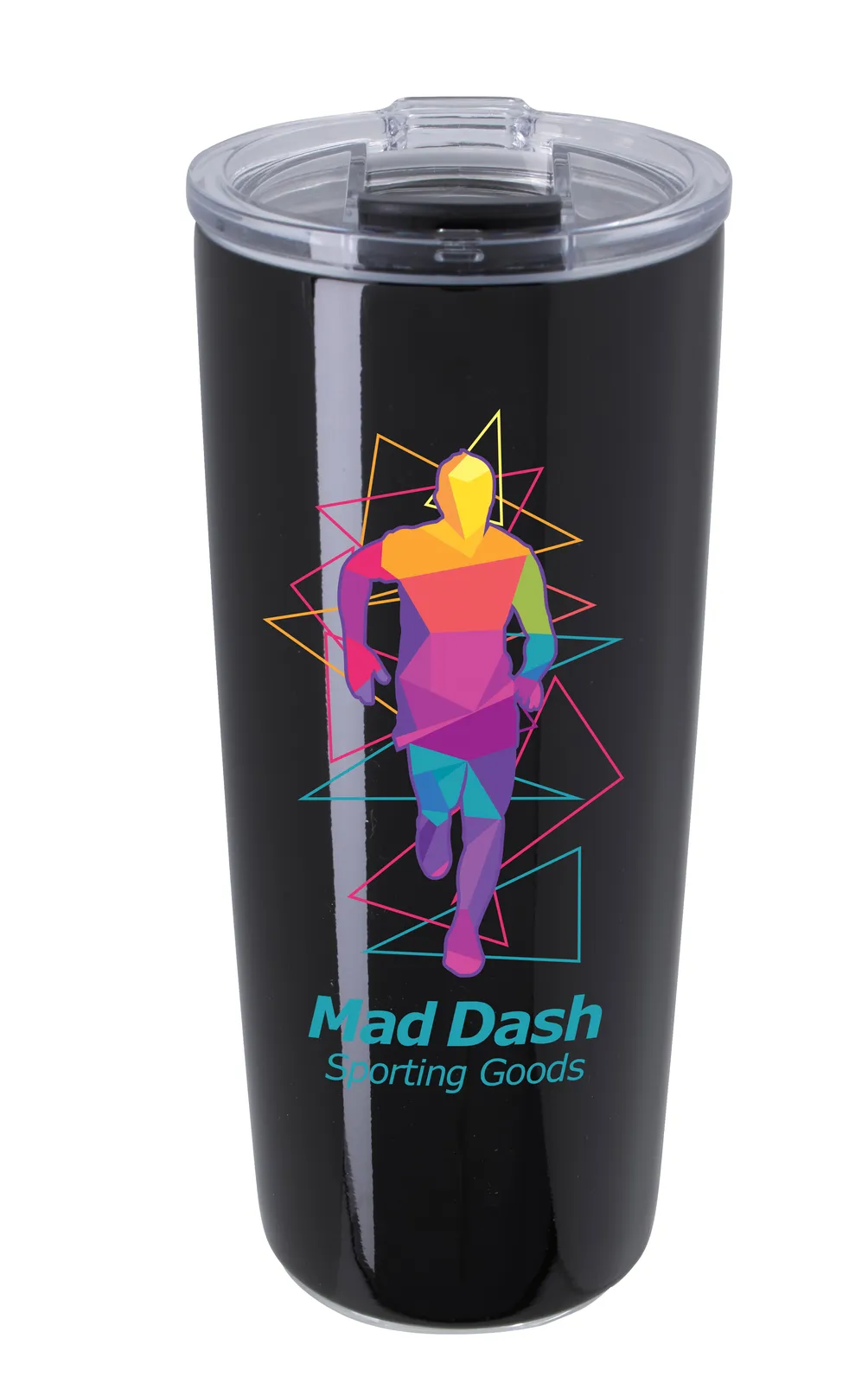 Insulated Tumbler with Flip Lid Tritan Plastic - 20 oz - product view 2