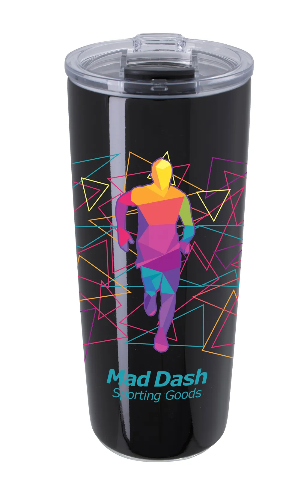 Insulated Tumbler with Flip Lid Tritan Plastic - 20 oz - product view 5