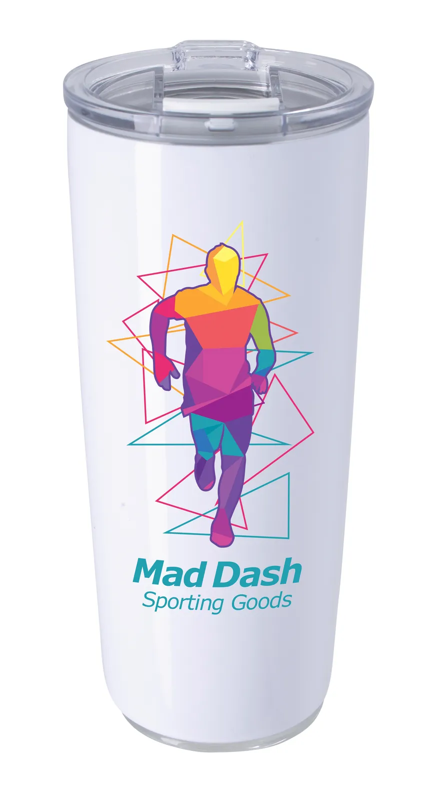 Insulated Tumbler with Flip Lid Tritan Plastic - 20 oz - product view 10