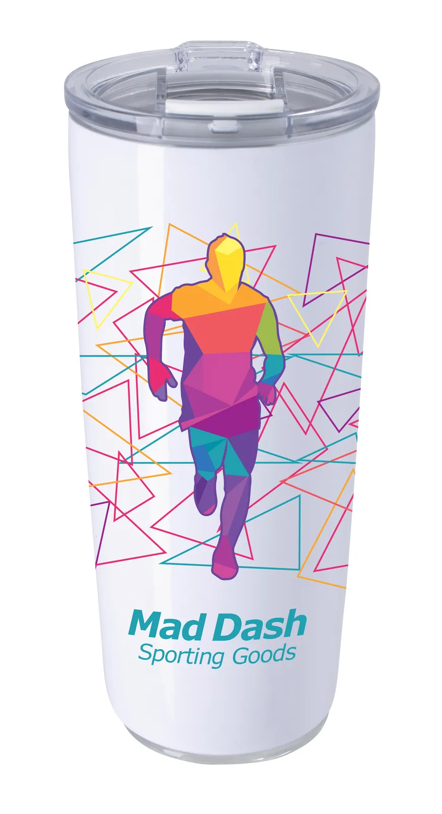 Insulated Tumbler with Flip Lid Tritan Plastic - 20 oz - product view 13