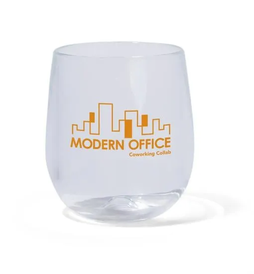 Silipint Clear Stemless Wine Glass - 12 oz. - product view 1