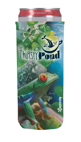 Custom Koozies BritePix Slim Can Full Color - 5.375 in