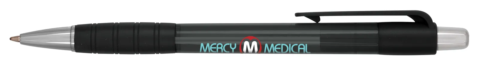 Element Translucent Ballpoint Pen with Grip - 5.6 in - product view 4