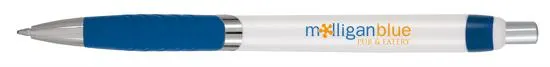 Ballpoint Pen Chrome Accent Bright Barrel ABS - 5.625 in