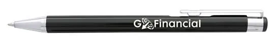 Ballpoint Pen Aluminum Click Action Executive Style - 5.375 in