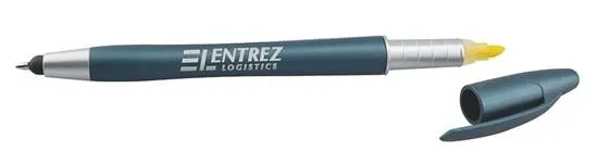 Highlighter Pen Stylus Combo Yellow Ink ABS - 5.75 in