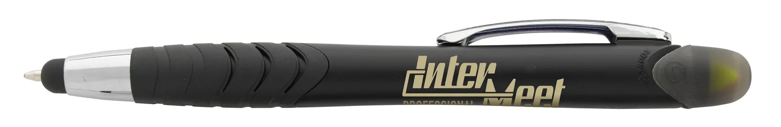 Dual Highlighter Stylus Pen Yellow Pink ABS - 5.625 in - product view 2