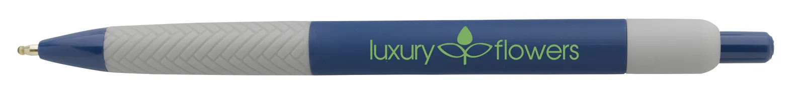 Herringbone Grip Pen Hybrid Ink Recycled ABS - 5.69 in - product view 2