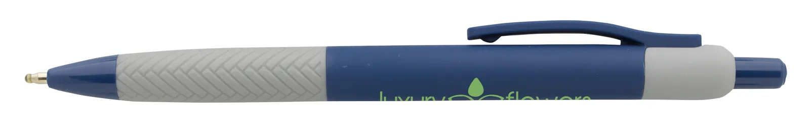 Herringbone Grip Pen Hybrid Ink Recycled ABS - 5.69 in - product view 3