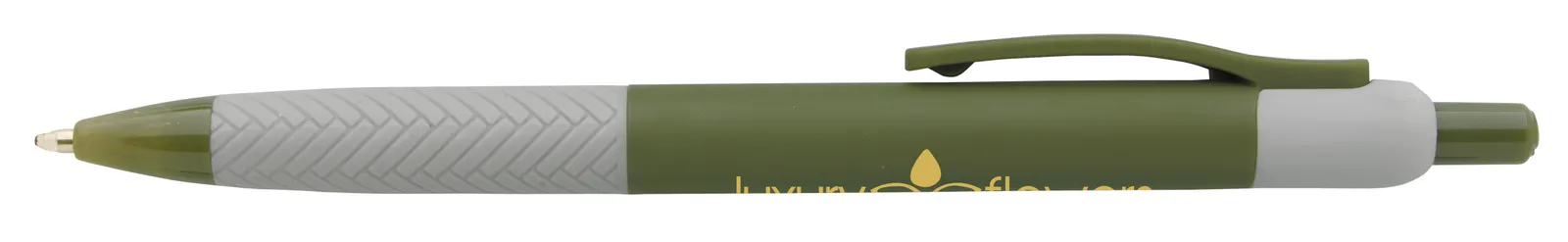 Herringbone Grip Pen Hybrid Ink Recycled ABS - 5.69 in - product view 7