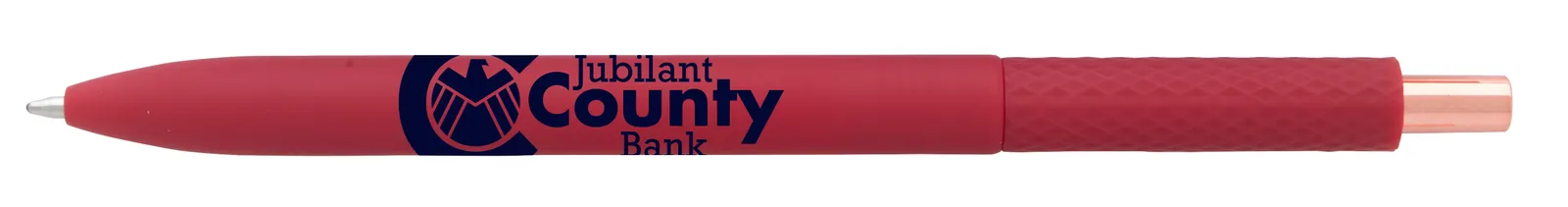 Lightweight Pen Rose Gold Accents Recycled ABS - 5.67 in