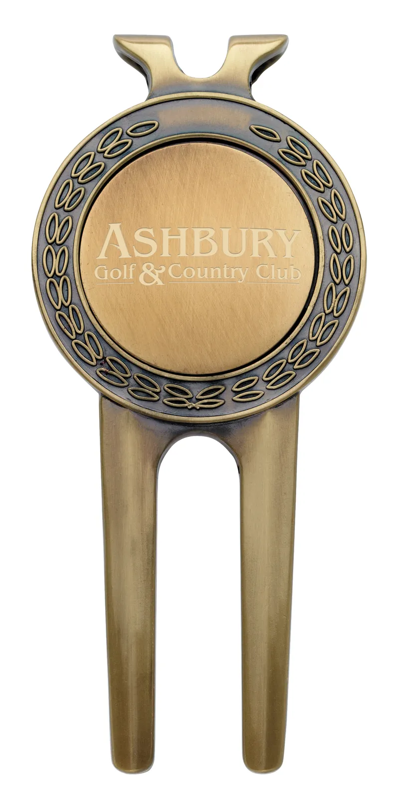 Divot Repair Tool Magnetic Ball Marker Belt Clip - 3.125 in - product view 3