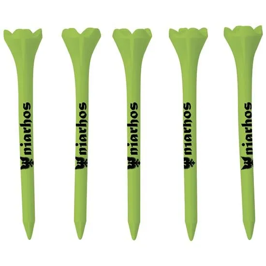 Golf Tee Pack Pronged Design Distance Plastic - 6 x 4 in