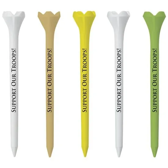 Evolution Golf Tee Pack Low-Resistance Prongs - 6 x 4 in